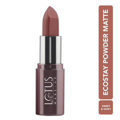 Lotus Make Up Cosmetics Ecostay Powder Matte Lip Color 4.2gm Lotus Make Up Cosmetics Ecostay Powder Matte Lip Color 4.2gm