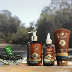 Lotus Organics+ Cosmetics Ultimate Hairfall Control Kit Lotus Organics+ Cosmetics Ultimate Hairfall Control Kit