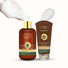 Lotus Organics+ Cosmetics Ultimate Lotus Hair Fall Control Combo Lotus Organics+ Cosmetics Ultimate Lotus Hair Fall Control Combo