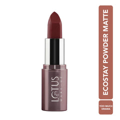 Lotus Make Up Cosmetics Ecostay Powder Matte Lip Color 4.2gm Lotus Make Up Cosmetics Ecostay Powder Matte Lip Color 4.2gm
