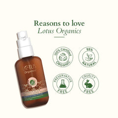 Lotus Organics+ Cosmetics Intensive Scalp Revitalizing Tonic 100ml Lotus Organics+ Cosmetics Intensive Scalp Revitalizing Tonic 100ml