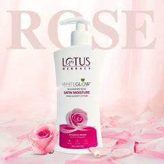 Lotus Herbals Cosmetics WhiteGlow Satin Moisture Hand & Body Lotion 270ml Lotus Herbals Cosmetics WhiteGlow Satin Moisture Hand & Body Lotion 270ml