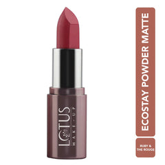 Lotus Make Up Cosmetics Ecostay Powder Matte Lip Color 4.2gm Lotus Make Up Cosmetics Ecostay Powder Matte Lip Color 4.2gm