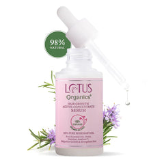 Lotus Organics+ Cosmetics Hair Growth Active Concentrate Serum 28ml Lotus Organics+ Cosmetics Hair Growth Active Concentrate Serum 28ml