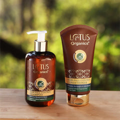 Lotus Organics+ Cosmetics Ultimate Lotus Hair Fall Control Combo Lotus Organics+ Cosmetics Ultimate Lotus Hair Fall Control Combo