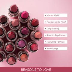 Lotus Make Up Cosmetics Ecostay Powder Matte Lip Color 4.2gm Lotus Make Up Cosmetics Ecostay Powder Matte Lip Color 4.2gm