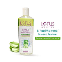 Lotus Make Up Cosmetics Bi Facial Waterproof Makeup Remover Pack of 2 Lotus Make Up Cosmetics Bi Facial Waterproof Makeup Remover Pack of 2