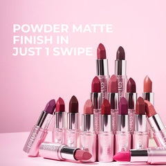 Lotus Make Up Cosmetics Ecostay Powder Matte Lip Color 4.2gm Lotus Make Up Cosmetics Ecostay Powder Matte Lip Color 4.2gm