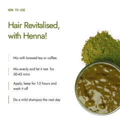 Kapiva Ayurvedic Organic Henna Powder 100g Kapiva Ayurvedic Organic Henna Powder 100g