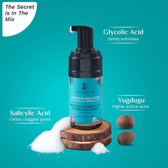 Pilgrim Cosmetics Salicylic & Glycolic Acid Foaming Face Wash 120ml Pilgrim Cosmetics Salicylic & Glycolic Acid Foaming Face Wash 120ml
