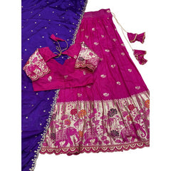 Indian Women Ethnic Party Wear Pure Soft Saree Set Lehengha Blouse Dupatta Indian Women Ethnic Party Wear Pure Soft Saree Set Lehengha Blouse Dupatta