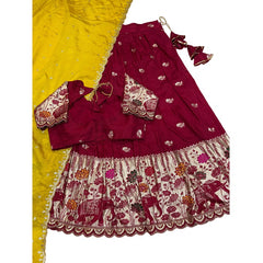 Indian Women Ethnic Party Wear Pure Soft Saree Set Lehengha Blouse Dupatta Indian Women Ethnic Party Wear Pure Soft Saree Set Lehengha Blouse Dupatta