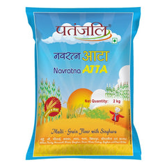 Patanjali Navratna Atta Flours Powder 2Kg Patanjali Navratna Atta Flours Powder 2Kg