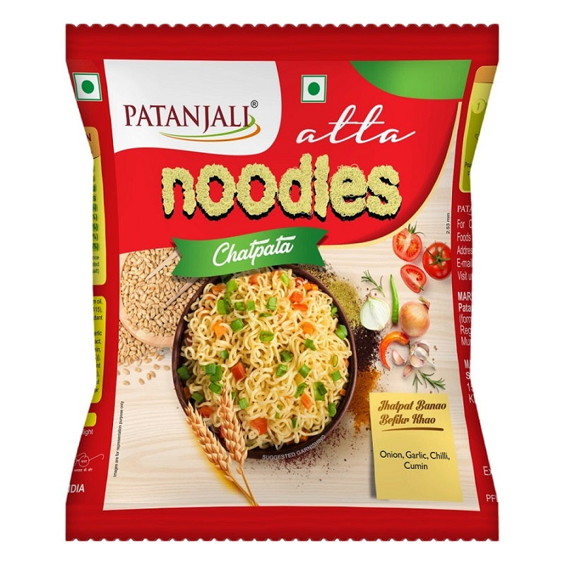 Patanjali Atta Noodles Chatpata 60g