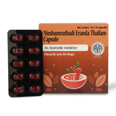 AVP Ayurvedic Nimbamruthadi Eranda Thailam Capsules AVP Ayurvedic Nimbamruthadi Eranda Thailam Capsules
