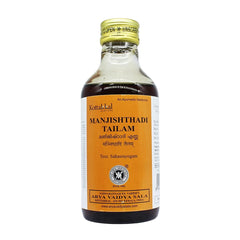 Kottakkal Ayurvedic Manjishthadi Tailam Oil 200ml Kottakkal Ayurvedic Manjishthadi Tailam Oil 200ml