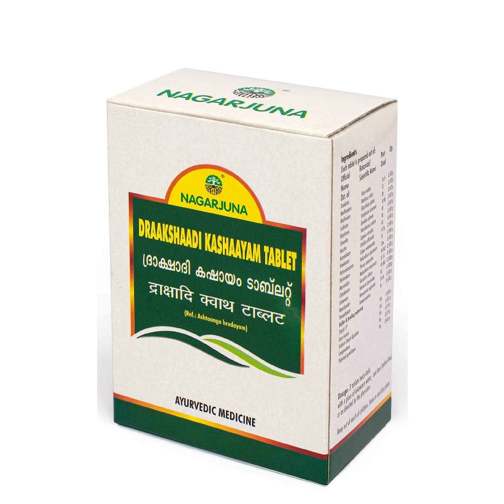 Nagarjuna Ayurveda Drakshadi Kashayam 100 Tablets
