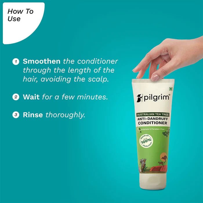 Pilgrim Cosmetics Australian Tea Tree Anti-Dandruff Hair Conditioner 200.0 ml | 6.76 fl. oz