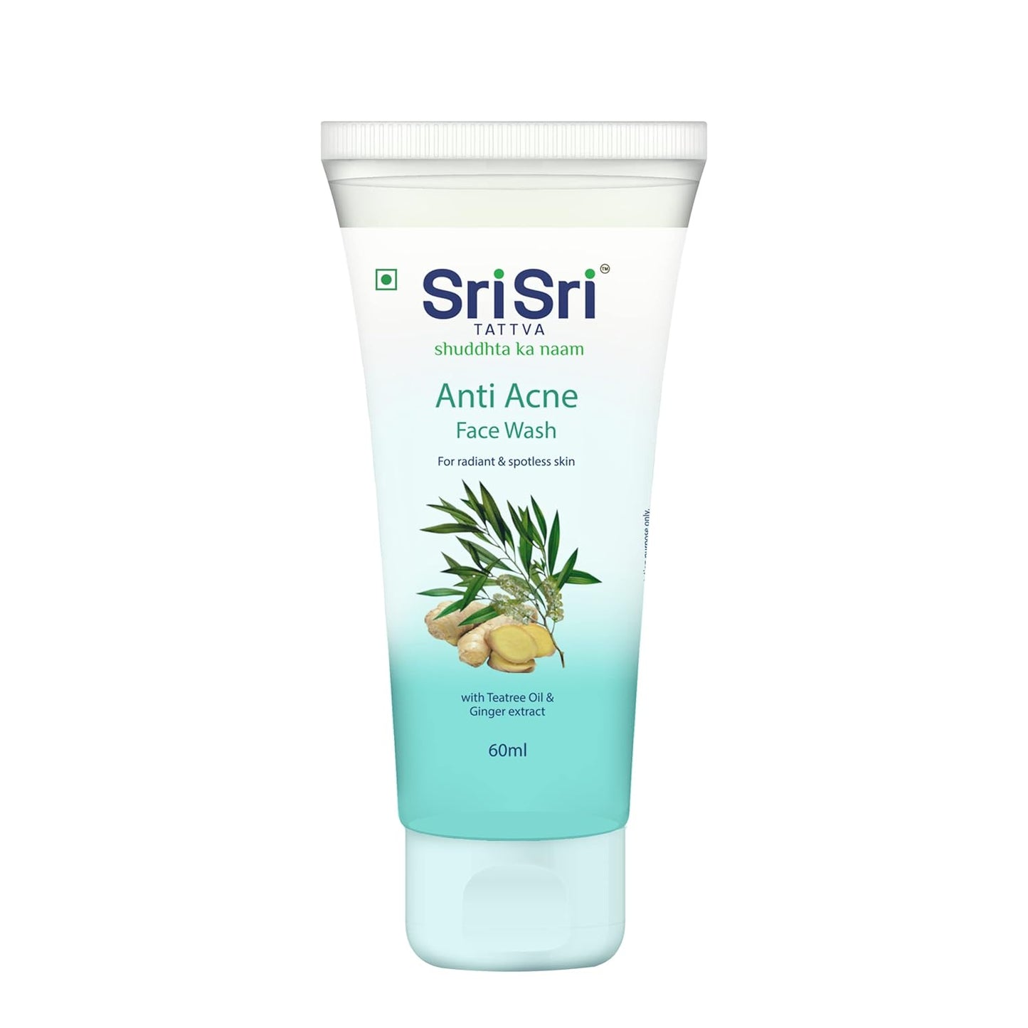 Sri Sri Tattva Anti Acne For Controls oil,combats acne,purifies Face Wash 60ml