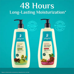 Pilgrim Cosmetics Spanish Squalane & Niacinamide Glow Body Lotion 400 ml | 13.52 fl. oz Pilgrim Cosmetics Spanish Squalane & Niacinamide Glow Body Lotion 400 ml | 13.52 fl. oz