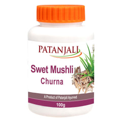 Patanjali Swet Mushli Churna Powder 100g Patanjali Swet Mushli Churna Powder 100g
