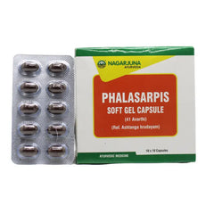 Nagarjuna Ayurvedic Phalasarpis Soft Gel 100 Capsules Nagarjuna Ayurvedic Phalasarpis Soft Gel 100 Capsules