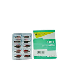 Nagarjuna Ayurvedic Halin Drops 50 Capsules Nagarjuna Ayurvedic Halin Drops 50 Capsules