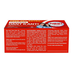 Patanjali Dant Kanti Fresh Active Toothpaste Gel 80g Patanjali Dant Kanti Fresh Active Toothpaste Gel 80g