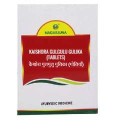 Nagarjuna Ayurveda Kaishora Gulgulu Gulika Tablets Nagarjuna Ayurveda Kaishora Gulgulu Gulika Tablets