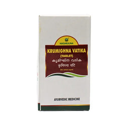 Nagarjuna Ayurvedic Krimighna Vadika 100 Tablets Nagarjuna Ayurvedic Krimighna Vadika 100 Tablets