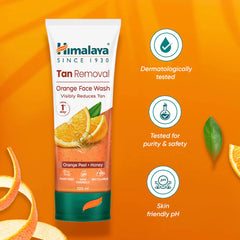 Himalaya Tan Removal Orange Face Wash Himalaya Tan Removal Orange Face Wash