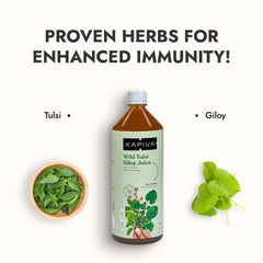 Kapiva Wild Tulsi Giloy Juice 1 Litre Kapiva Wild Tulsi Giloy Juice 1 Litre