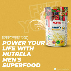 Patanjali Nutrela Men's Superfood Powder Vanilla 400gm Patanjali Nutrela Men's Superfood Powder Vanilla 400gm
