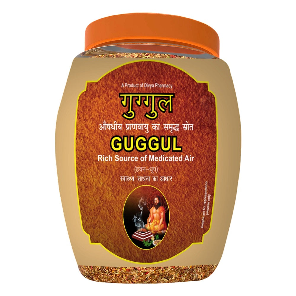 Patanjali Divya Guggul Havan Dhoop Jar 250g