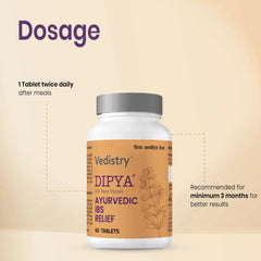 Vedistry Ayurvedic Dipya IBS Care Relief 60 Tablets Vedistry Ayurvedic Dipya IBS Care Relief 60 Tablets
