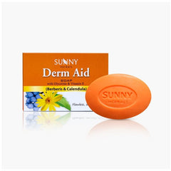 Bakson's Sunny Herbals Derm Aid With Berberis & Calendula Flawless,Smooth Skin Care Soap 75gm Bakson's Sunny Herbals Derm Aid With Berberis & Calendula Flawless,Smooth Skin Care Soap 75gm