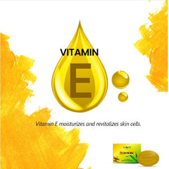 Bakson's Sunny Herbals Kurkuma mit Kurkuma und Aloe Vera, komplette Hautpflegeseife, 75 g Bakson's Sunny Herbals Kurkuma mit Kurkuma und Aloe Vera, komplette Hautpflegeseife, 75 g