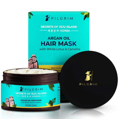 Pilgrim Cosmetics Argan Oil Hair Mask with White Lotus & Camellia 200.0 ml | 6.8 fl. oz Pilgrim Cosmetics Argan Oil Hair Mask with White Lotus & Camellia 200.0 ml | 6.8 fl. oz
