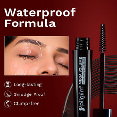 Pilgrim Cosmetics Mega Volume Waterproof Mascara 5ml Pilgrim Cosmetics Mega Volume Waterproof Mascara 5ml