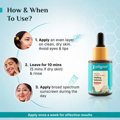 Pilgrim Cosmetics 25% AHA, 2% BHA, 5% PHA Peeling Solution 30ml Pilgrim Cosmetics 25% AHA, 2% BHA, 5% PHA Peeling Solution 30ml