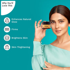 Pilgrim Cosmetics 24K Gold Facial Mask 50gm Pilgrim Cosmetics 24K Gold Facial Mask 50gm