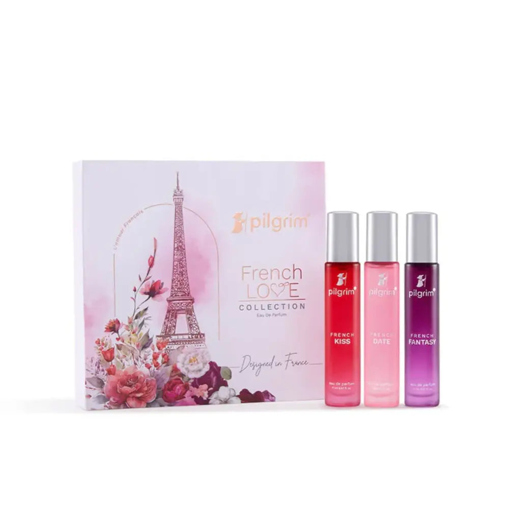 Pilgrim Cosmetics The French Love Collection Eau De Perfum 3 x 17 ml (0.57 x 3 fl. oz)