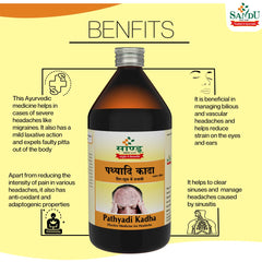 Sandu Ayurvedic Pathyadi Kadha Liquid Sandu Ayurvedic Pathyadi Kadha Liquid