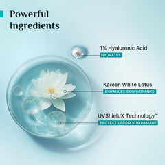 Pilgrim Cosmetics 1% Hyaluronic Acid Aqua Sunscreen Gel SPF 50 PA++++ 50g Pilgrim Cosmetics 1% Hyaluronic Acid Aqua Sunscreen Gel SPF 50 PA++++ 50g