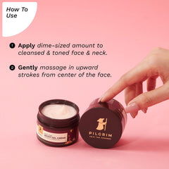 Pilgrim Cosmetics Red Vine Night Gel Crème with Retinol,Mulberry & Vit C 50gm Pilgrim Cosmetics Red Vine Night Gel Crème with Retinol,Mulberry & Vit C 50gm