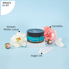 Pilgrim Cosmetics Argan Oil Hair Mask with White Lotus & Camellia 200.0 ml | 6.8 fl. oz Pilgrim Cosmetics Argan Oil Hair Mask with White Lotus & Camellia 200.0 ml | 6.8 fl. oz