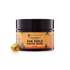Pilgrim Cosmetics 24K Gold Facial Mask 50gm Pilgrim Cosmetics 24K Gold Facial Mask 50gm