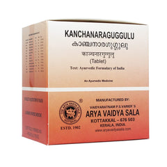 Kottakkal Ayurvedic Kanchanara Guggulu 100 Tablets Kottakkal Ayurvedic Kanchanara Guggulu 100 Tablets
