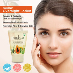 Moha Cosmetics Overnight Lotion 100ml Moha Cosmetics Overnight Lotion 100ml