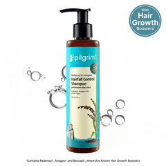Pilgrim Cosmetics Redensyl & Anagain Hairfall Control Hair Shampoo 200 ml 6.8 fl. oz Pilgrim Cosmetics Redensyl & Anagain Hairfall Control Hair Shampoo 200 ml 6.8 fl. oz